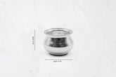 Small Plain Silver Lota